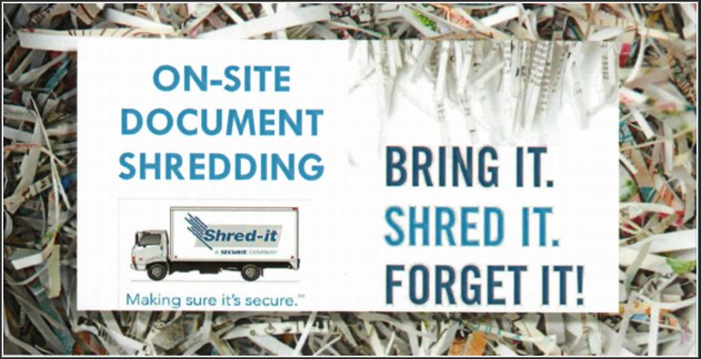 Parking Lot Shredding Event by PACC PNW