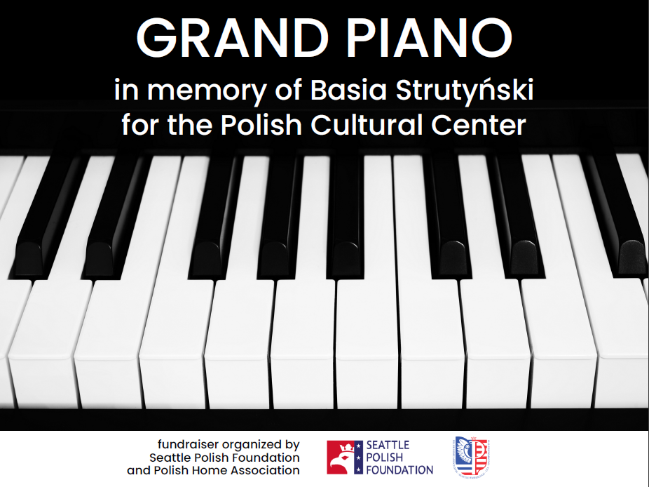 New Grand Piano in Basia Strutynski’s Memory
