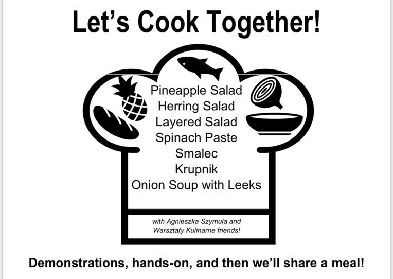 Culinary Workshop at the Polish Cultural Center