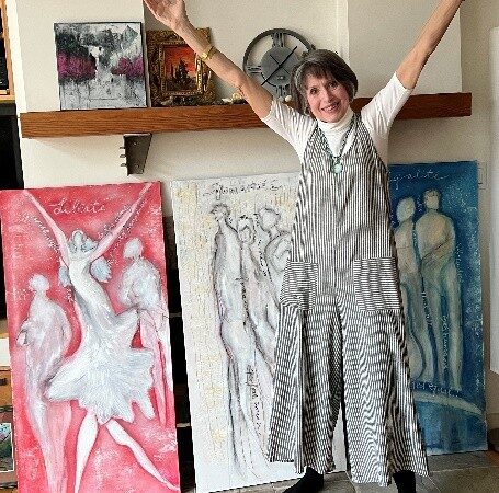 Wendy Rader-Konofalski solo art show at Victor’s Celtic Coffee