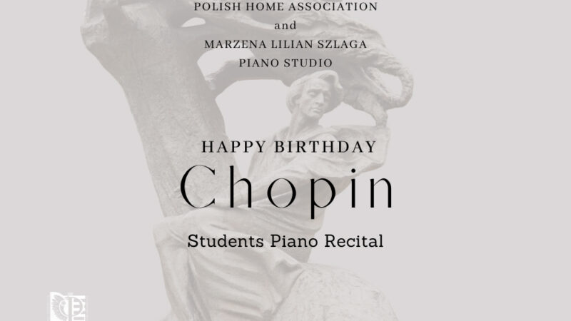 “Happy Birthday Chopin” Piano Recital