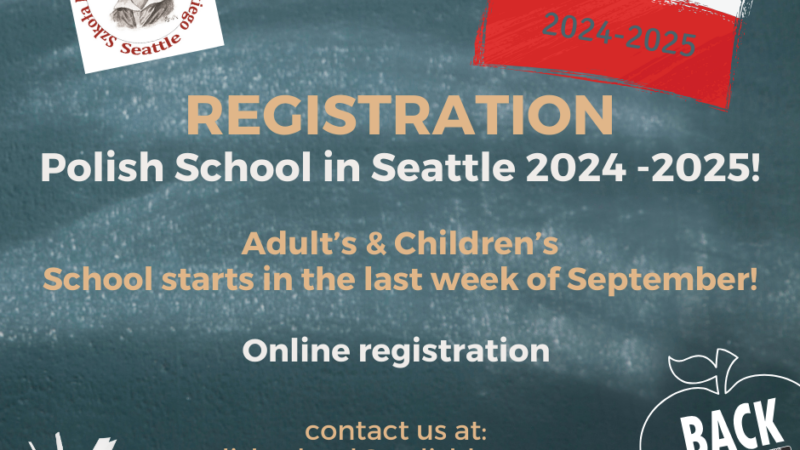 Registration At the Polish School in Seattle