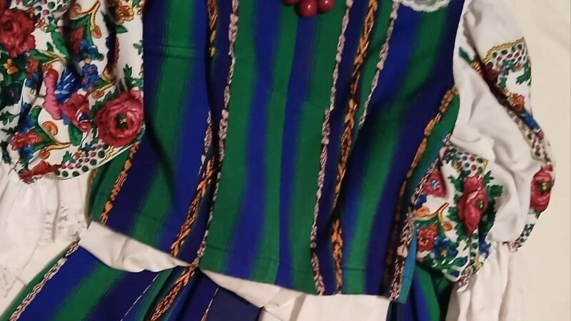 AD: Folk Costumes for Sale at the Bazaar