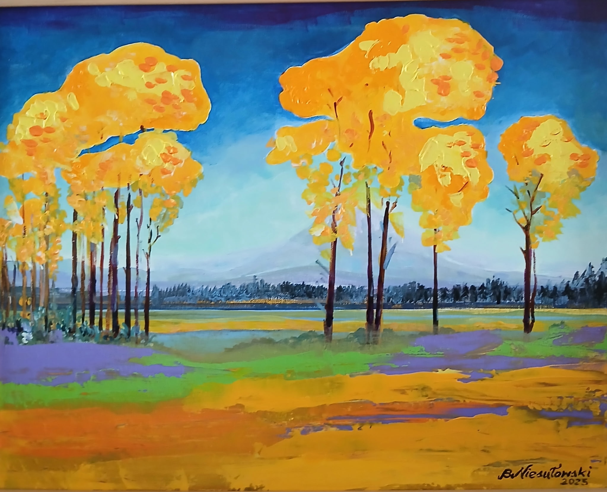 Basia Niesulowski at Polish Home Association Art Gallery